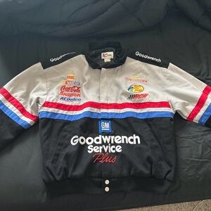 Chase Authentics Black and Gray Bomber Jacket